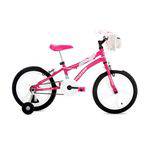 Ficha técnica e caractérísticas do produto Bicicleta Infantil Houston Feminina Tina Aro 16 Freio Side Pull