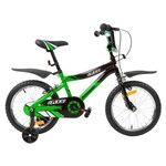 Bicicleta Infantil Kawasaki MX3 Aro 16 V-Brake Verde