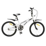 Ficha técnica e caractérísticas do produto Bicicleta Infantil Kawasaki MX1 Aro 20 Branca