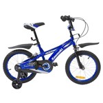 Ficha técnica e caractérísticas do produto Bicicleta Infantil Kawasaki Mx1 Aro 16 Azul