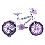 Bicicleta Infantil Kls Blue Girls Aro 16 Rodas de Nylon