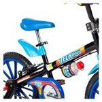 Ficha técnica e caractérísticas do produto Bicicleta Infantil Masculina Tech Boy Aro 16 e Azul Nathor