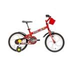 Ficha técnica e caractérísticas do produto Bicicleta Infantil Minnie Aro 16 Vermelha Caloi