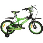 Ficha técnica e caractérísticas do produto Bicicleta Infantil Monark BMX Ranger Aro 16 Preto/Verde