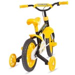 Ficha técnica e caractérísticas do produto Bicicleta Infantil Mormaii Aro 12 Kids - Preto/amarelo