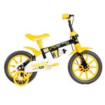 Ficha técnica e caractérísticas do produto Bicicleta Infantil Mormaii Aro 12 Kids - Preto/Amarelo