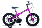 Ficha técnica e caractérísticas do produto Bicicleta Infantil MTB Aro 16 Pink Preto Colli