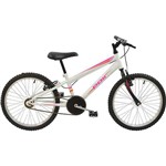 Bicicleta Infantil Polimet MTB Aro 20 Feminina - Branco