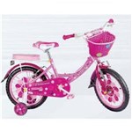 Ficha técnica e caractérísticas do produto Bicicleta Infantil Princesa ARO 16 Unitoys 1048