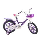 Ficha técnica e caractérísticas do produto Bicicleta Infantil Princesa ARO 16 Unitoys 1402