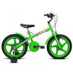 Ficha técnica e caractérísticas do produto Bicicleta Infantil Rock Aro 16 Verde 10363 - Verden Bikes - Verden Bikes