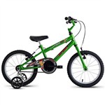 Bicicleta Infantil Skii Masculina Aro 16 Stone Bike - Verde