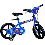 Ficha técnica e caractérísticas do produto Bicicleta Infantil Super Homem Aro 14 - Brinquedos Bandeirante