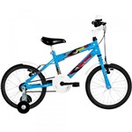Ficha técnica e caractérísticas do produto Bicicleta Infantil Top Lip Aro 16 Azul - Mormaii - Mormaii