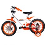 Bicicleta Infantil Treme Terra Rhino Aro 14 - Branca