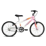 Ficha técnica e caractérísticas do produto Bicicleta Juvenil Aro 20 Brave Rosa e Branco Verden Bikes