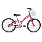 Ficha técnica e caractérísticas do produto Bicicleta Juvenil Aro 20 Feminina Smart Verden - Pink/ Branco