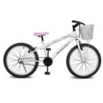 Bicicleta Kyklos Aro 20 Magie Sem Marchas Branco