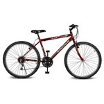 Ficha técnica e caractérísticas do produto Bicicleta Kyklos Aro 26 Move 21V Vermelho - Vermelho