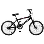 Ficha técnica e caractérísticas do produto Bicicleta Masculina Jump Aro 20 Preta Master Bike