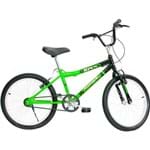 Ficha técnica e caractérísticas do produto Bicicleta Masculina Monark BMX Aro 20 Verde/Preto