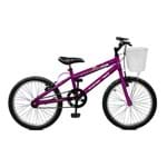 Ficha técnica e caractérísticas do produto Bicicleta Master Bike Aro 20 Feminina Serena Violeta
