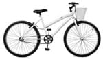Ficha técnica e caractérísticas do produto Bicicleta Master Bike Aro 26 Feminina Serena Branco