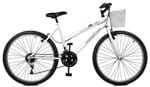 Ficha técnica e caractérísticas do produto Bicicleta Master Bike Aro 26 Feminina Serena Plus Branco