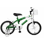 Ficha técnica e caractérísticas do produto Bicicleta Master Bike Girl da Chapecoense Aro 16 - Verde/branco