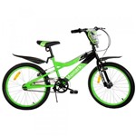 Ficha técnica e caractérísticas do produto Bicicleta Monark BMX Ranger Aro 20 Preto/Verde