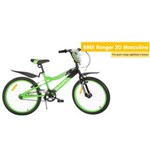 Ficha técnica e caractérísticas do produto Bicicleta Monark BMX Ranger Aro 20 Verde