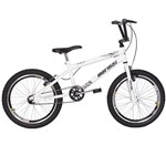 Ficha técnica e caractérísticas do produto Bicicleta Mormaii Aro 20 Cross Energy Branca com Aro Aero