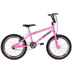 Ficha técnica e caractérísticas do produto Bicicleta Mormaii Aro 20` Cross Energy C/Aro Aero Fem Rosa Fluor - 2011885