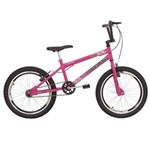 Ficha técnica e caractérísticas do produto Bicicleta Mormaii Aro 20 Cross Energy - Rosa Barbie