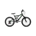 Ficha técnica e caractérísticas do produto Bicicleta Mormaii Aro 20 Full Big Rider 6v C18