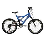 Ficha técnica e caractérísticas do produto Bicicleta Mormaii Aro 20 Full FA240 - Azul Porche