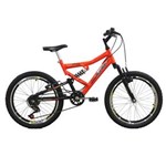 Ficha técnica e caractérísticas do produto Bicicleta Mormaii Aro 20 Full FA240 - Laranja Neon