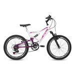 Ficha técnica e caractérísticas do produto Bicicleta Mormaii Aro 20 Infantil - Branco-Violeta