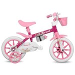 Ficha técnica e caractérísticas do produto Bicicleta Mormaii Aro 12 Penelope C18 Rosa/Branco - 2012023