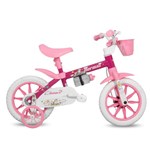 Ficha técnica e caractérísticas do produto Bicicleta Mormaii Aro 12 Penelope C18 Rosa/Branco Rosa/Branco