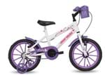 Ficha técnica e caractérísticas do produto Bicicleta Mormaii Aro 16 Infantil Feminina Next Branca com Cesta