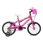 Ficha técnica e caractérísticas do produto Bicicleta Mormaii Aro 16 Sweet Girl C18 (ROSA)