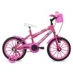 Ficha técnica e caractérísticas do produto Bicicleta Mormaii Aro 16 Sweet Girl com Cesta - Rosa