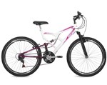 Ficha técnica e caractérísticas do produto Bicicleta Mormaii Aro 26 Full Susp Big Rider 21V C18 2012066