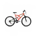 Ficha técnica e caractérísticas do produto Bicicleta Mormaii Aro 26 Full Suspension Big Rider 21V C18