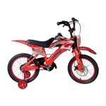 Ficha técnica e caractérísticas do produto Bicicleta Moto Aro 16 Monovelocidade Unitoys