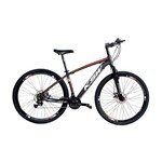 Ficha técnica e caractérísticas do produto Bicicleta Mtb Alumínio Ksw Aro 29 Freio Disco Quadro Tam 17 Shimano