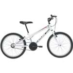 Ficha técnica e caractérísticas do produto Bicicleta Mtb Aro 20 Monomarcha Masculina Branca 7136 Polimet