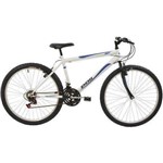 Bicicleta Polimet Mtb Aro 26 Masculina Branca