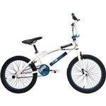 Bicicleta Prox BMX Freestyle Aro 20 Serie-10 2013 - Branco/Azul